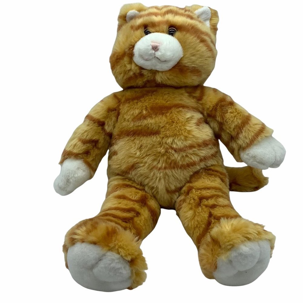 Build-A-Bear Tabby Cat Kitty Stripe Retired 17"